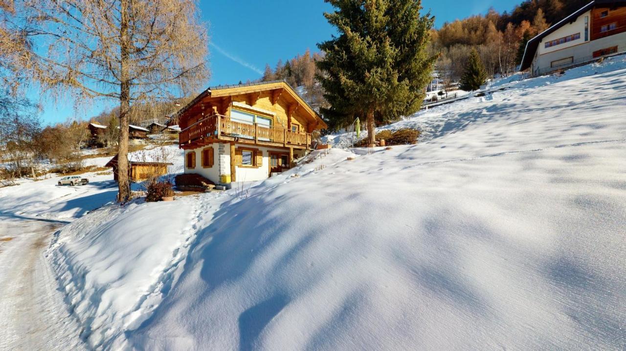 Chalet In The Heart Of The Val D'Anniviers Resort Saint-Jean Exterior photo